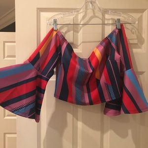 Multi Color Crop Top